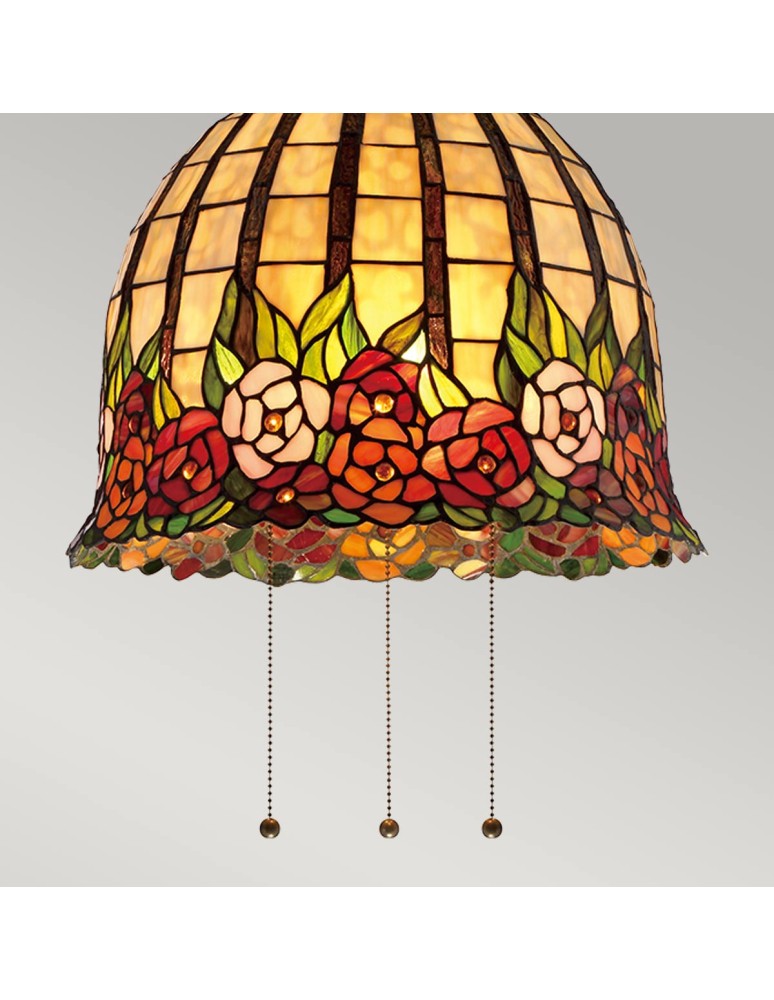Elstead Lighting Lampa wisząca Rosecliffe - 3 źródła światła QZ-ROSECLIFFE-P