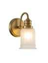 Elstead Lighting Swell wall lamp - 1 light source - Brushed brass IP44 QZ-SWELL1-BB-BATH