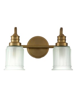 Elstead Lighting Swell wall lamp - 2 light sources - Brushed brass IP44 QZ-SWELL2-BB-BATH - product 2