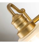 Elstead Lighting Kinkiet Swell - 2 źródła światła - Szczotkowany mosiądz IP44 QZ-SWELL2-BB-BATH