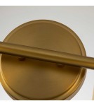 Elstead Lighting Kinkiet Swell - 2 źródła światła - Szczotkowany mosiądz IP44 QZ-SWELL2-BB-BATH