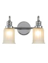Elstead Lighting Swell wall lamp - 2 light sources - Polished chrome IP44 QZ-SWELL2-PC-BATH