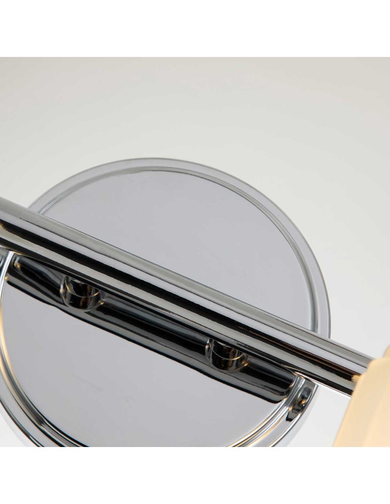 Elstead Lighting Kinkiet Swell - 2 źródła światła - Polerowany chrom IP44 QZ-SWELL2-PC-BATH