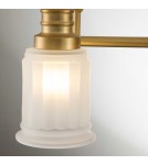 Bathroom wall lamps - Elstead Lighting Swell wall lamp - 3 light sources - Brushed brass IP44 QZ-SWELL3-BB-BATH - product 4