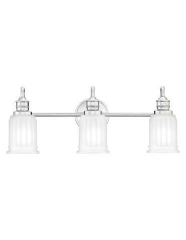 Elstead Lighting Kinkiet Swell - 3 źródła światła - Polerowany chrom IP44 QZ-SWELL3-PC-BATH