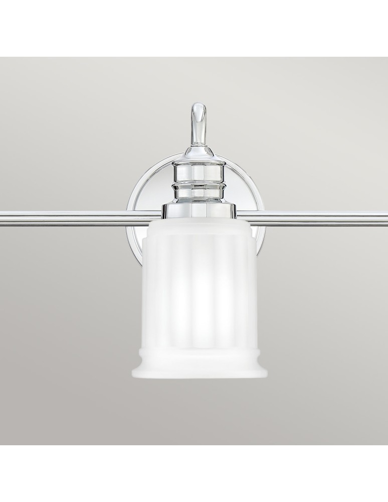 Elstead Lighting Kinkiet Swell - 3 źródła światła - Polerowany chrom IP44 QZ-SWELL3-PC-BATH