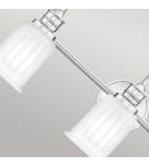 Elstead Lighting Kinkiet Swell - 3 źródła światła - Polerowany chrom IP44 QZ-SWELL3-PC-BATH