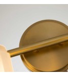 Elstead Lighting Kinkiet Swell - 4 źródła światła - Szczotkowany mosiądz IP44 QZ-SWELL4-BB-BATH