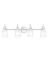 Elstead Lighting Swell wall lamp - 4 light sources - Polished chrome IP44 QZ-SWELL4-PC-BATH