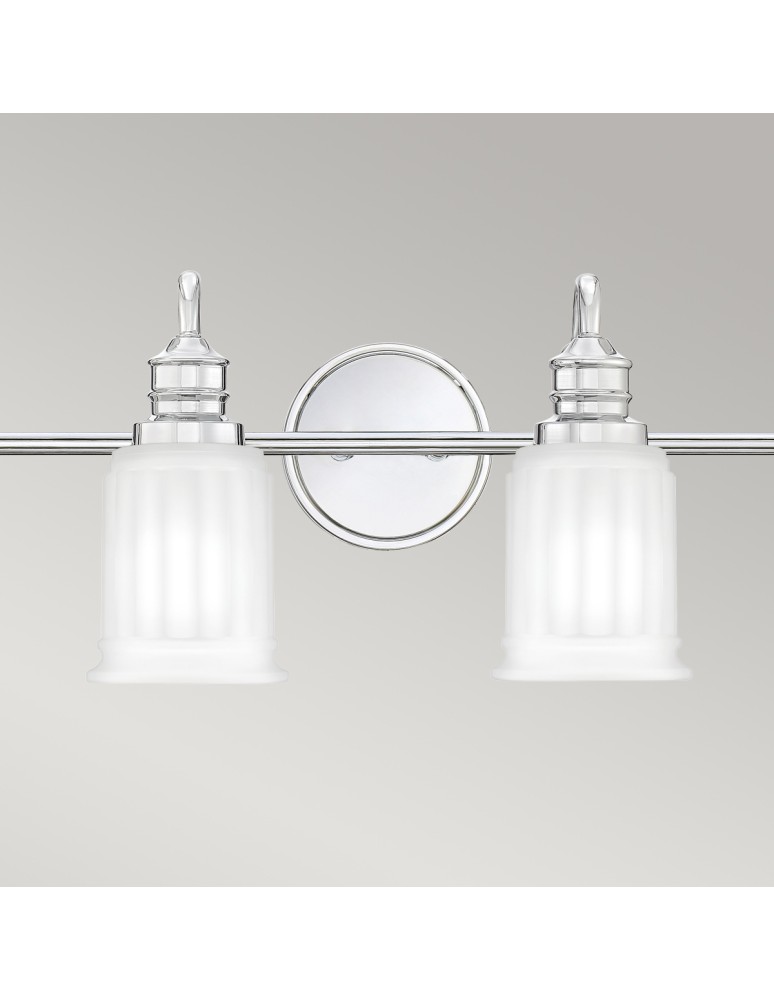 Elstead Lighting Kinkiet Swell - 4 źródła światła - Polerowany chrom IP44 QZ-SWELL4-PC-BATH