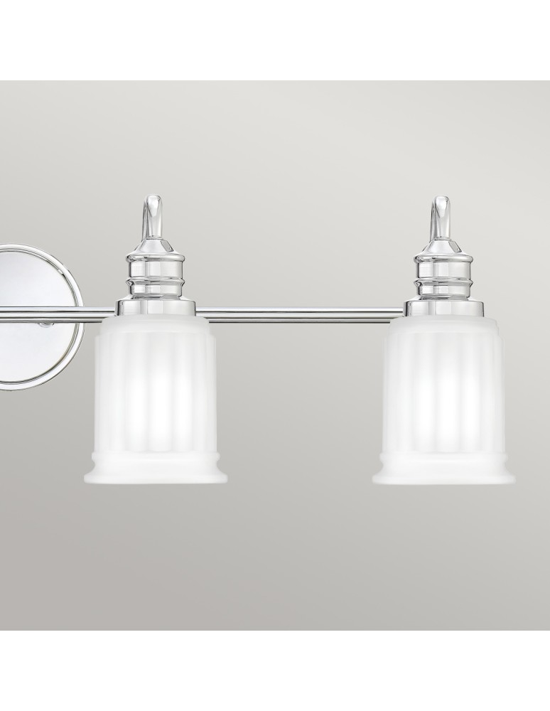 Elstead Lighting Kinkiet Swell - 4 źródła światła - Polerowany chrom IP44 QZ-SWELL4-PC-BATH