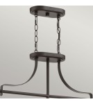 Pendant lamps - Elstead Lighting Trilogy pendant lamp - 3 light sources - Old bronze QZ-TRILOGY-ISLE-OZ - product 2