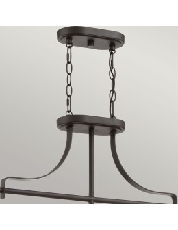 Elstead Lighting Lampa wisząca Trilogy - 3 źródła światła - Stary brąz QZ-TRILOGY-ISLE-OZ - produkt 2