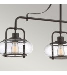 Elstead Lighting Lampa wisząca Trilogy - 3 źródła światła - Stary brąz QZ-TRILOGY-ISLE-OZ