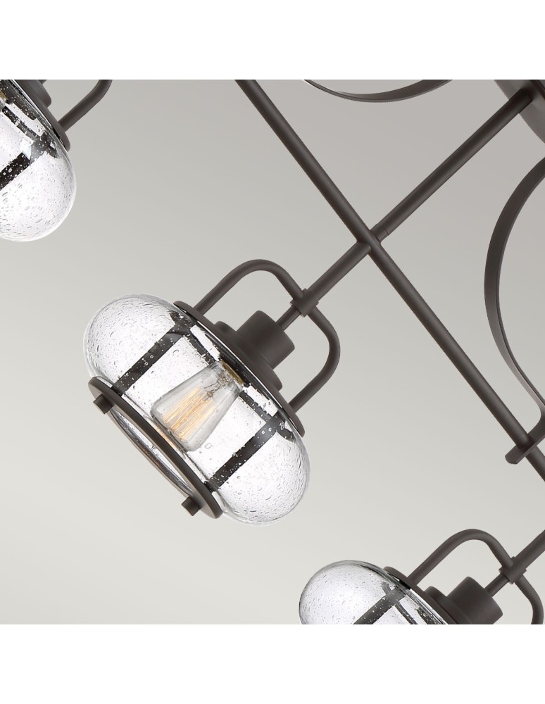 Elstead Lighting Lampa wisząca Trilogy - 3 źródła światła - Stary brąz QZ-TRILOGY-ISLE-OZ