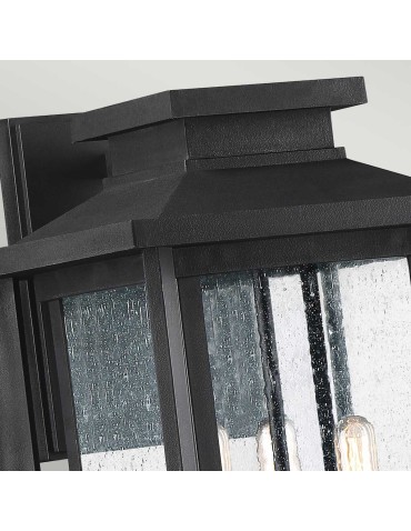 Elstead Lighting Large Wakefield wall lantern - 3 light sources IP44 QZ-WAKEFIELD-L-TBK - product 2