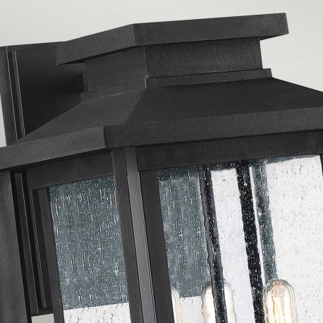 Elstead Lighting Duża latarnia naścienna Wakefield - 3 źródła światła IP44 QZ-WAKEFIELD-L-TBK