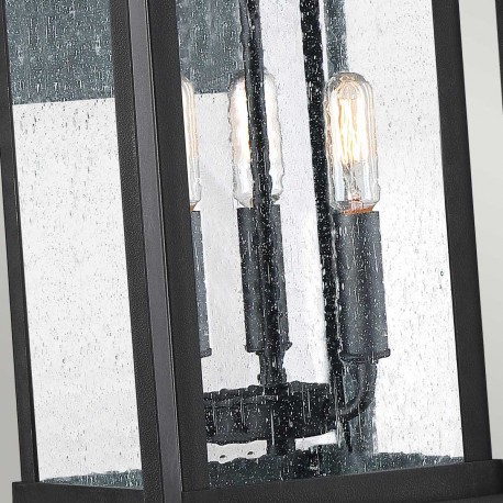 Elstead Lighting Duża latarnia naścienna Wakefield - 3 źródła światła IP44 QZ-WAKEFIELD-L-TBK