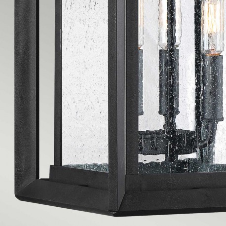 Elstead Lighting Duża latarnia naścienna Wakefield - 3 źródła światła IP44 QZ-WAKEFIELD-L-TBK