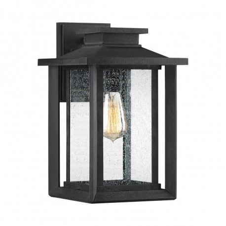 Elstead Lighting Średnia latarnia naścienna Wakefield - 1 źródło światła IP44 QZ-WAKEFIELD-M-TBK