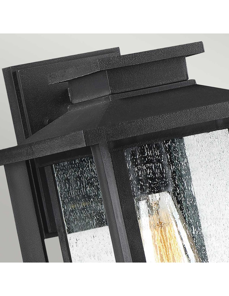 Outdoor wall lamps - Elstead Lighting Wakefield medium wall lantern - 1 light source IP44 QZ-WAKEFIELD-M-TBK - product kolory-swiatla.pl 2