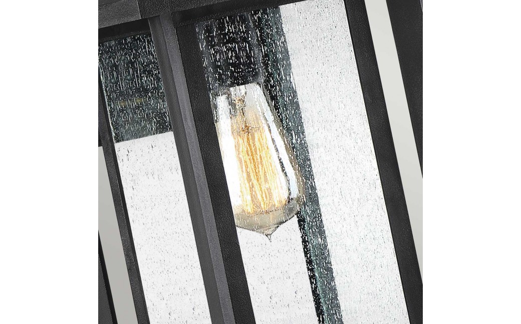 Elstead Lighting Średnia latarnia naścienna Wakefield - 1 źródło światła IP44 QZ-WAKEFIELD-M-TBK