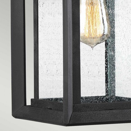 Elstead Lighting Średnia latarnia naścienna Wakefield - 1 źródło światła IP44 QZ-WAKEFIELD-M-TBK