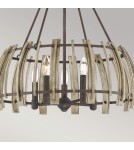 Pendant lamps - Elstead Lighting Wood Hollow pendant lamp - 5 light sources QZ-WOOD-HOLLOW-5P. - product 5