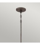 Elstead Lighting Mała lampa wisząca Wood Hollow - 1 źródło światła QZ-WOOD-HOLLOW-MP