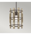 Elstead Lighting Mała lampa wisząca Wood Hollow - 1 źródło światła QZ-WOOD-HOLLOW-MP