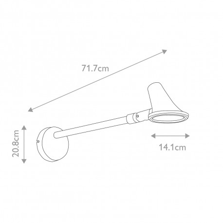 Elstead Lighting Latarnia naścienna LED Selma IP66 SELMA