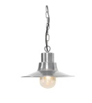 Outdoor pendant lamps - Elstead Lighting Sheldon pendant lantern - 1 light source - Antique nickel IP44 SHELDON-CH-AN - product 1