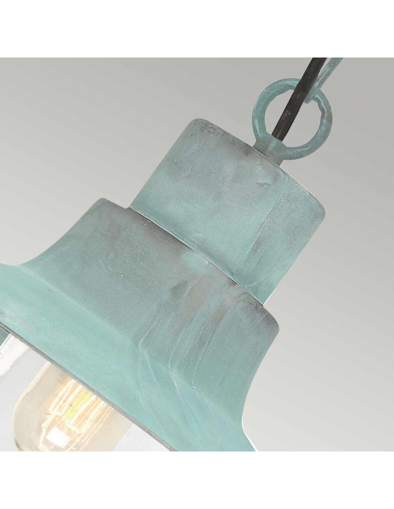 Elstead Lighting Sheldon pendant lantern - 1 light source - Grynszpan IP44 SHELDON-CH-V