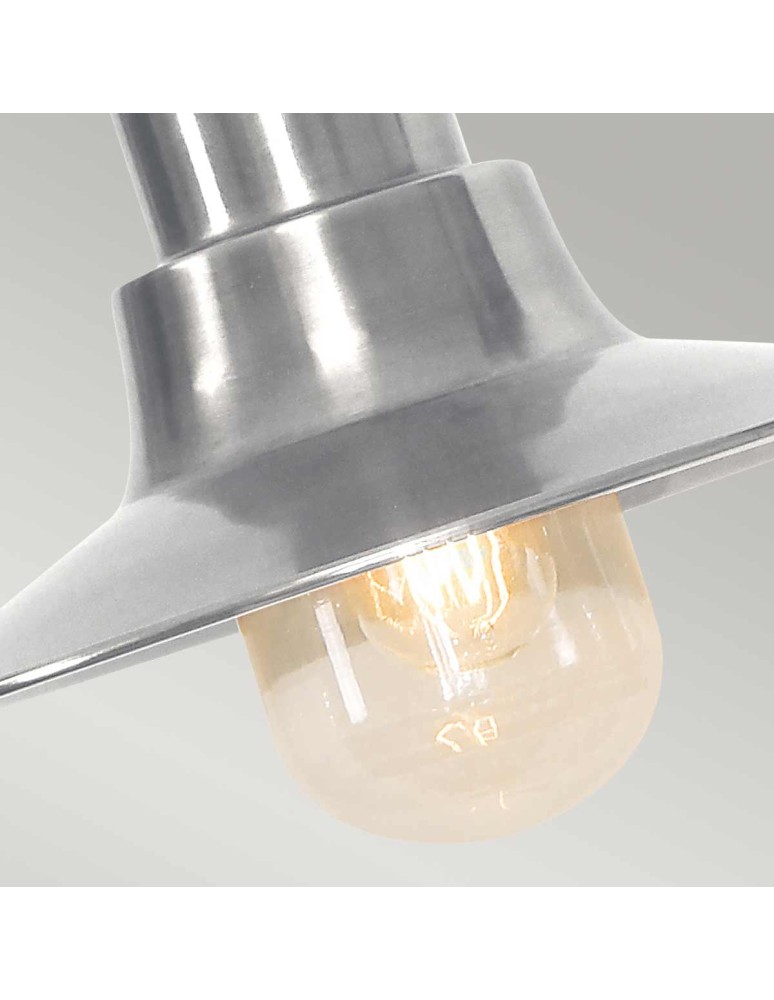 Outdoor pendant lamps - Elstead Lighting Somerton pendant lantern - 1 light source - Antique nickel IP44 SOMERTON-CH-AN - product kolory-swiatla.pl 3