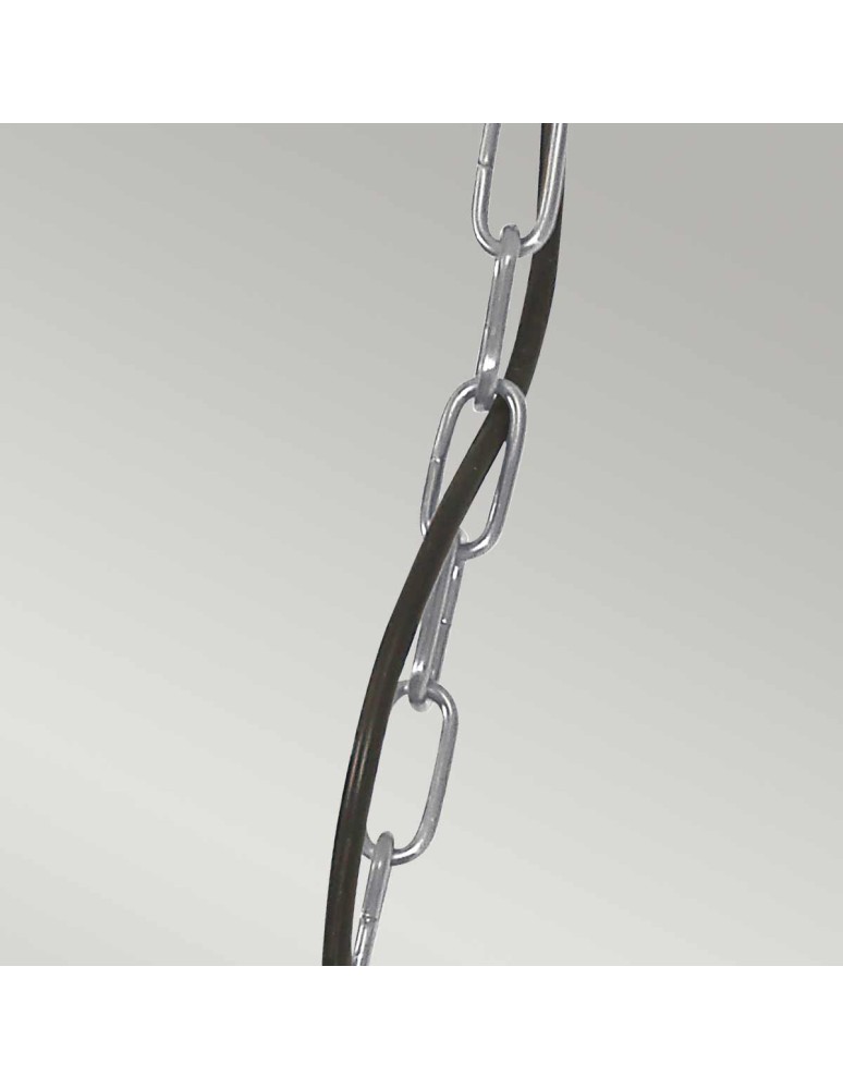 Outdoor pendant lamps - Elstead Lighting Somerton pendant lantern - 1 light source - Antique nickel IP44 SOMERTON-CH-AN - product kolory-swiatla.pl 4