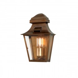 Elstead Lighting Latarnia naścienna St Pauls - 1 źródło światła IP44 ST-PAULS-BRASS