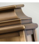 Outdoor wall lamps - Elstead Lighting St Pauls wall lantern - 1 light source IP44 ST-PAULS-BRASS - product 2