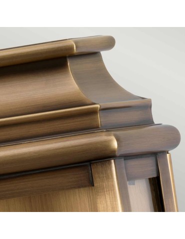 Elstead Lighting Latarnia naścienna St Pauls - 1 źródło światła IP44 ST-PAULS-BRASS - produkt 2