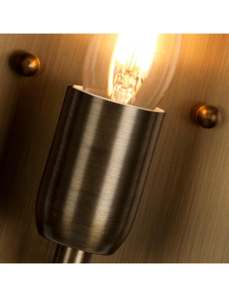 Elstead Lighting Latarnia naścienna St Pauls - 1 źródło światła IP44 ST-PAULS-BRASS