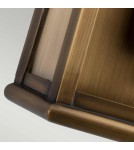 Outdoor wall lamps - Elstead Lighting St Pauls wall lantern - 1 light source IP44 ST-PAULS-BRASS - product 4