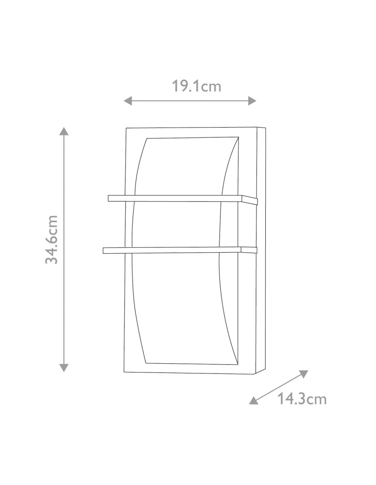 Lamps for path lighting - Elstead Lighting Sven wall lantern - 1 light source IP65 SVEN-2W - product kolory-swiatla.pl 5