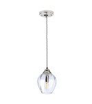 Elstead Lighting Lampa wisząca Tiber - 1 źródło światła TIBER-P-CLEAR