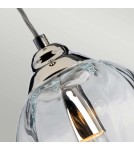 Pendant lamps - Elstead Lighting Tiber pendant lamp - 1 light source TIBER-P-CLEAR - product 5