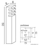 Standing garden lamps - SU-MA RADO 2 BL Standing - product 4