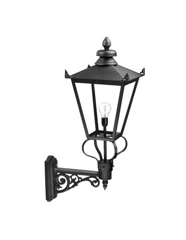 Elstead Lighting Wilmslow wall lantern - 1 light source IP23 WSLB1-BLACK