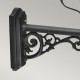 Elstead Lighting Latarnia naścienna Wilmslow - 1 źródło światła IP23 WSLB1-BLACK