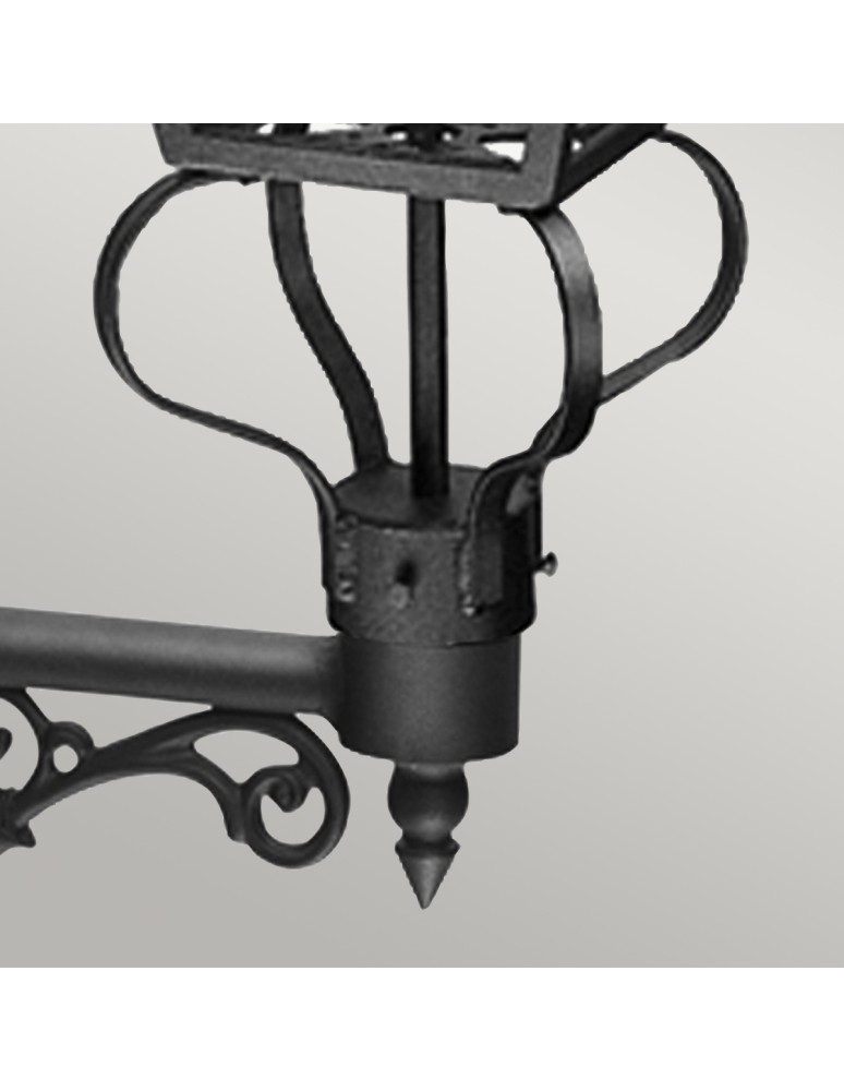 Outdoor wall lamps - Elstead Lighting Wilmslow wall lantern - 1 light source IP23 WSLB1-BLACK - product kolory-swiatla.pl 3