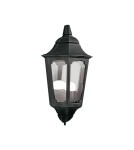 Outdoor wall lamps - Elstead Lighting Parish wall lantern - 1 light source IP44 PR7-BLACK - product 1