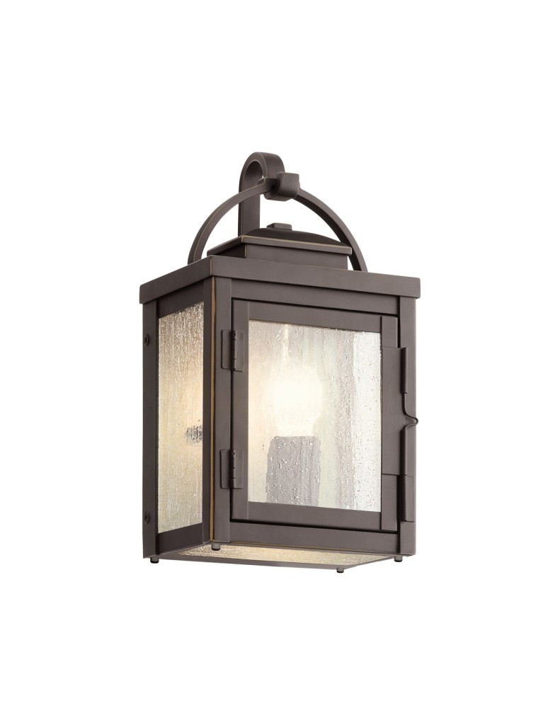 Outdoor wall lamps - Elstead Lighting Carlson small wall lantern - 1 light source IP44 KL-CARLSON-S-RZ - product kolory-swiatla.pl 1