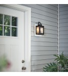 Outdoor wall lamps - Elstead Lighting Carlson small wall lantern - 1 light source IP44 KL-CARLSON-S-RZ - product 2